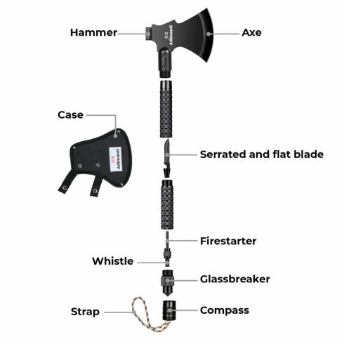 Adimanti Axe-003 Multifunctional axe