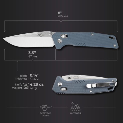 Briceag Ganzo Firebird FB7601 - Gri