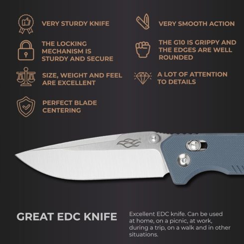 Briceag Ganzo Firebird FB7601 - Gri