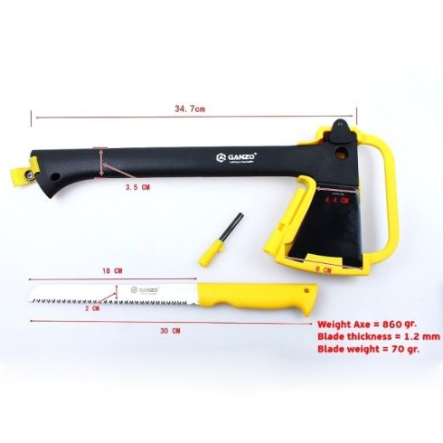 Machete Firebird by Ganzo F804 - Negru