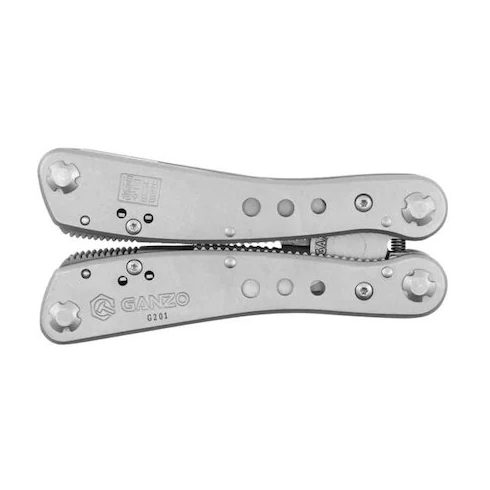 Ganzo G201 cleste multifunctional 25 in 1, toc textil - Silver