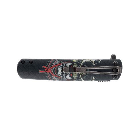 Ganzo 626 Negru, motiv samurai