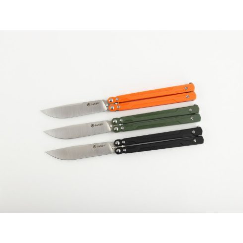 Cuțit Fluture Ganzo G766 - Verde