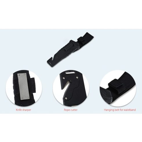 Ganzo G8012 - Cuțit de supraviețuire (portocaliu)