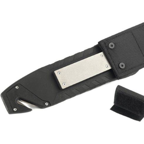 Ganzo G8012V2 - Cuțit de supraviețuire (Negru)