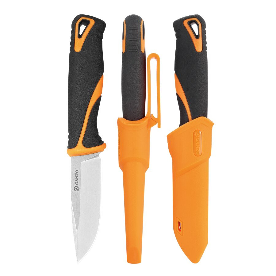 Ganzo G807 - cu maner fix, culoare negru și portocaliu - Gan