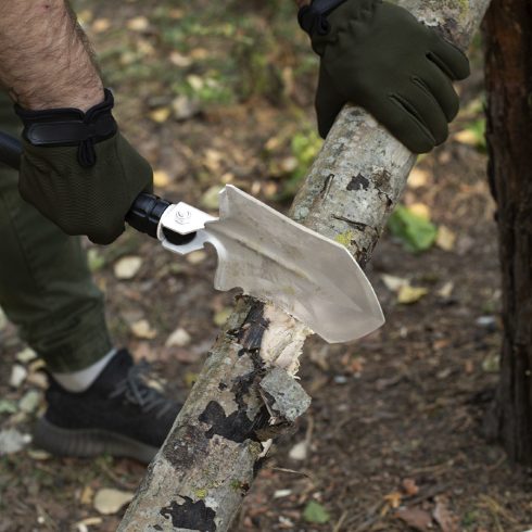 Lopata de la Adimanti HK002 Lopata multifunctionala - lopata/ sapa/ topor/ silex/ ferastrau/ capsator de peste/ surubelnita/ fluier/ deschizator/ sparg sticla/ busola/ piolet