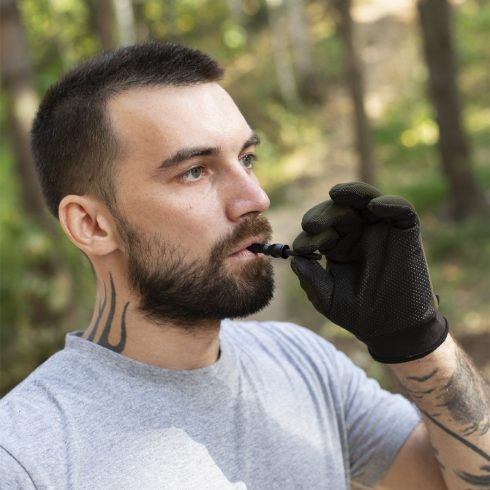 Lopata de la Adimanti HK002 Lopata multifunctionala - lopata/ sapa/ topor/ silex/ ferastrau/ capsator de peste/ surubelnita/ fluier/ deschizator/ sparg sticla/ busola/ piolet